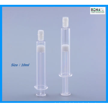 Wholesale 10ml Plastic Eye Cream Cosmetic Syringe Shaped